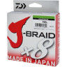 Шнур DAIWA J-Braid X8 0,22мм 150м chartreuse 12750-022